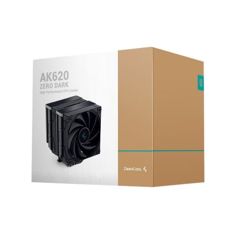 Кулер для процессора Deepcool AK620 ZERO DARK - Нулевой остаток (Feed)  - Нулевой остаток (Feed) 