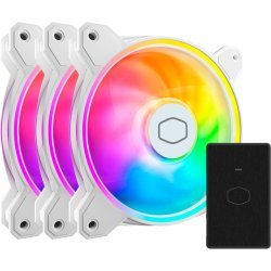 Кулер для корпуса CoolerMaster MasterFan MF120 Halo2 3 in 1 White (MFL-B2DW-213P2-R2)