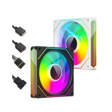 Кулер для корпуса Zezzio PRISM 6 Pro ARGB Black Reverse