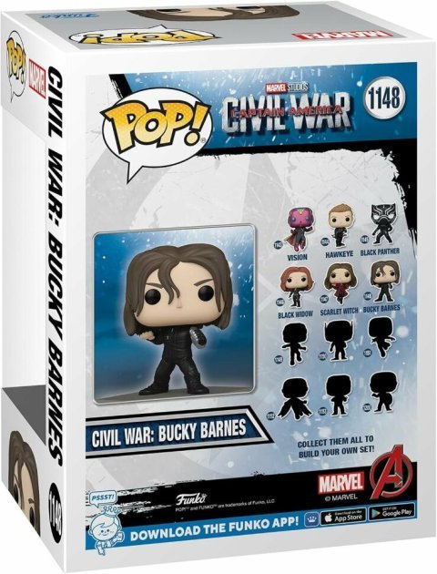 Фигурка Funko Marvel: Civil War Bucky Barnes Фанко Баки Барнс (Amazon Exclusive) 1148 -   -  
