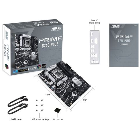 Материнская плата ASUS PRIME B760-PLUS - Системные (материнские) платы  - Системные (материнские) платы 