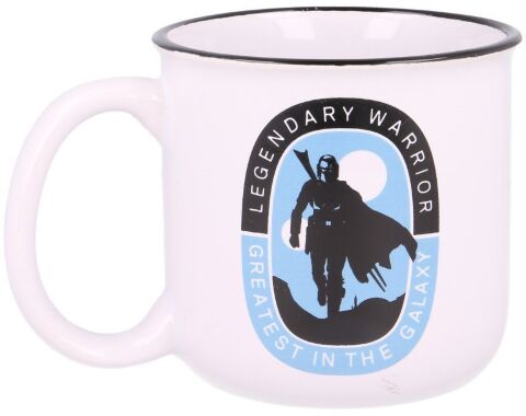 Кружка Star Wars Mandalorian The Child Ceramic Breakfast Mug Чашка 400 ml - -