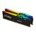 Модуль памяти для компьютера DDR5 64GB (2x32GB) 5600 MHz Beast RGB Kingston Fury (ex.HyperX) (KF556C36BBEAK2-64) - Нулевой остаток (Feed)  - Нулевой остаток (Feed) 