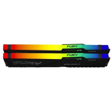 Модуль памяти для компьютера DDR5 64GB (2x32GB) 5600 MHz Beast RGB Kingston Fury (ex.HyperX) (KF556C36BBEAK2-64) - Нулевой остаток (Feed)  - Нулевой остаток (Feed) 