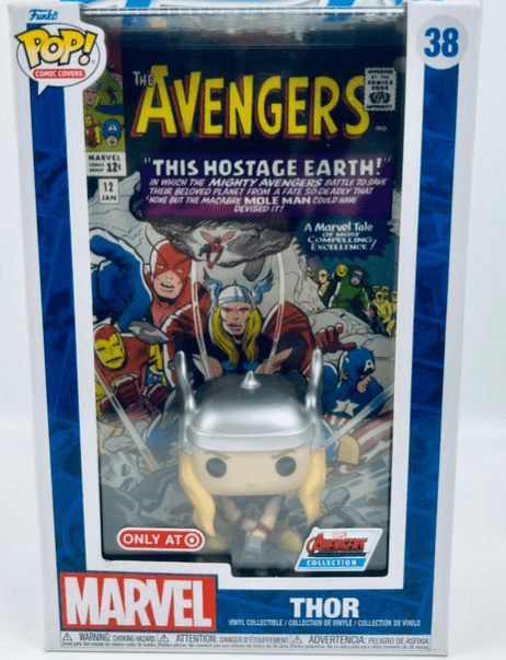 Фігурка Funko Pop Marvel Comic Cover Thor Фанко Тор Exclusive 38 - -