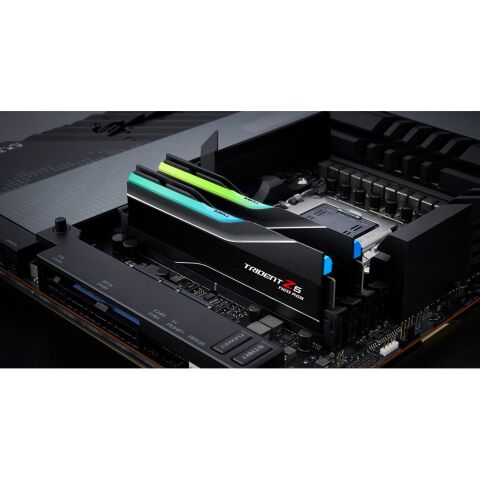Модуль памяти для компьютера DDR5 32GB (2x16GB) 6000 MHz Trident Z5 NEO RGB for AMD G.Skill (F5-6000J3038F16GX2-TZ5NR) - Модули памяти для компьютера  - Модули памяти для компьютера 