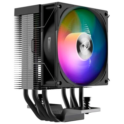 Кулер для процессора PcCooler R400 ARGB BK - Нулевой остаток (Feed)  - Нулевой остаток (Feed) 