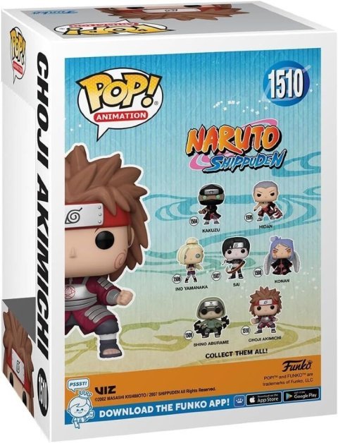 Фігурка Funko Naruto Choji Akimichi Фанко Наруто Чоуджі Акімічі 1510 - -