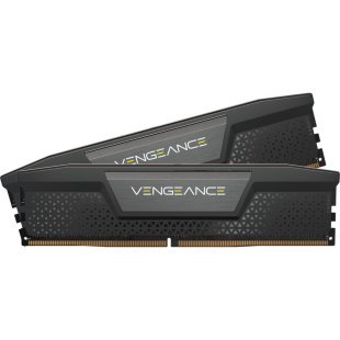 Модуль памяти для компьютера DDR5 32GB (2x16GB) 6000 MHz Vengeance Black Corsair (CMK32GX5M2E6000C36)