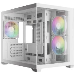 Корпус для ПК Gamdias AURA GC10M V2 WH ARGB (4711514503166)