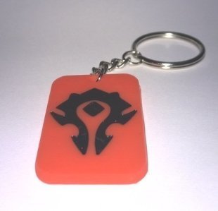Брелок World of Warcraft Horde Red