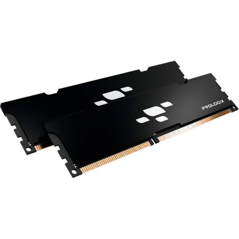 Модуль памяти для компьютера DDR5 32GB (2x16GB) 6000 MHz Black Prologix (PRO32GB6000B5K) - Модули памяти для компьютера  - Модули памяти для компьютера 