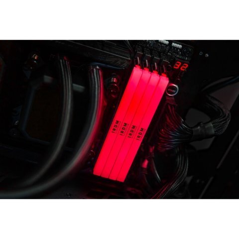 Модуль памяти для компьютера DDR5 64GB (2x32GB) 6000 MHz IRDM RGB Black Goodram (IRG-60D5L30/64GDC) - Нулевой остаток (Feed) - Нулевой остаток (Feed)