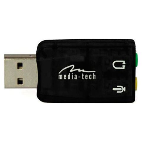 Звуковая плата Media-Tech USB Virtual 5.1 Channel (MT5101) - Нулевой остаток (Feed) - Нулевой остаток (Feed)