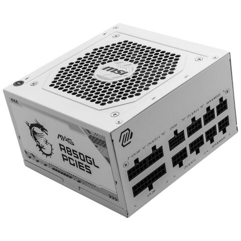 Блок питания MSI 850W (MAG A850GL PCIE5 WHITE) - Нулевой остаток (Feed)  - Нулевой остаток (Feed) 