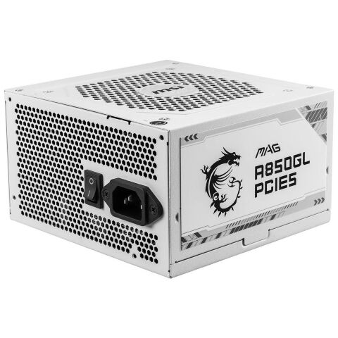 Блок питания MSI 850W (MAG A850GL PCIE5 WHITE) - Нулевой остаток (Feed)  - Нулевой остаток (Feed) 