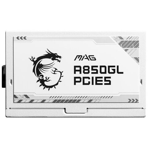 Блок питания MSI 850W (MAG A850GL PCIE5 WHITE) - Нулевой остаток (Feed)  - Нулевой остаток (Feed) 