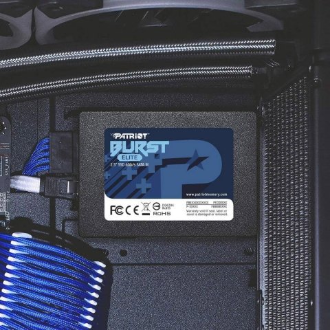 Накопитель SSD 2.5" 480GB Burst Elite Patriot (PBE480GS25SSDR) - Нулевой остаток (Feed)  - Нулевой остаток (Feed) 