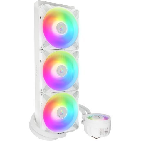 Система жидкостного охлаждения Arctic Liquid Freezer III - 420 A-RGB White (ACFRE00153A) - Нулевой остаток (Feed) - Нулевой остаток (Feed)