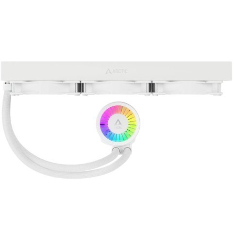 Система жидкостного охлаждения Arctic Liquid Freezer III - 420 A-RGB White (ACFRE00153A) - Нулевой остаток (Feed) - Нулевой остаток (Feed)