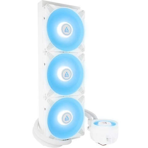 Система жидкостного охлаждения Arctic Liquid Freezer III - 420 A-RGB White (ACFRE00153A) - Нулевой остаток (Feed) - Нулевой остаток (Feed)