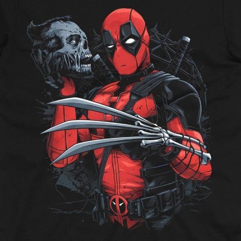 Футболка Morze Marvel Deadpool Марвел Дэдпул (размер L) - -