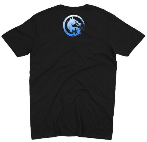 Футболка Morze Mortal Kombat Sub-Zero T-Shirt Смертельная битва Сабзиро (размер L) - -