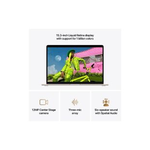 Ноутбук Apple MacBook Air 15 M5 A3448 Starlight (MDVF4UA/A)