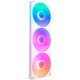 Кулер для корпуса NZXT F360 RGB Core Fan (Single Frame) - White (RF-U36HF-W1) - Вентиляторы к корпусам - Вентиляторы к корпусам