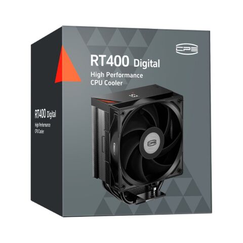 Кулер для процессора PcCooler RT400 Digital BK - Кулеры к процессорам  - Кулеры к процессорам 