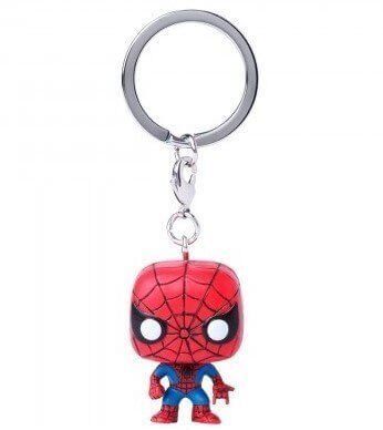 Брелок Funko Pocket Pop Marvel Spiderman Человек паук фанко -   -  