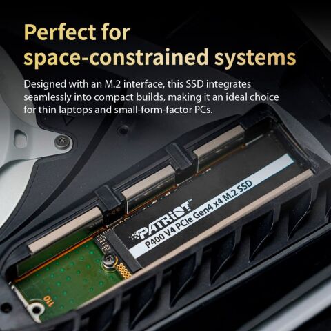 Накопитель SSD M.2 2280 1TB P400 Patriot (P400VP1TBM28H) - Внутренние SSD - Внутренние SSD