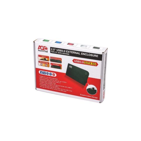 Карман внешний AgeStar 3UB 2A14 (White) - Нулевой остаток (Feed) - Нулевой остаток (Feed)