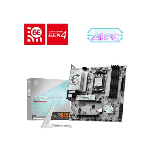 Материнская плата MSI B840M GAMING PLUS WIFI6E - Системные (материнские) платы  - Системные (материнские) платы 