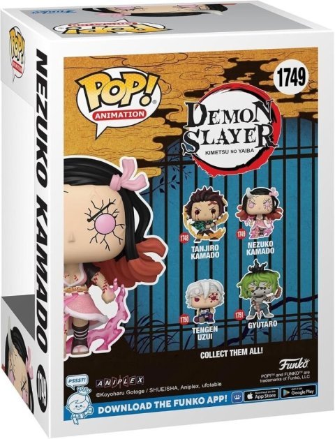 Фигурка Funko Demon Slayer: Nezuko Kamado Фанко Незуко Камадо Клинок, рассекающий демонов 1749 -   -  
