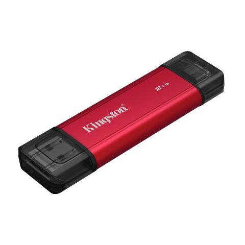 Накопитель SSD USB Type-C 2TB Dual Portable Kingston (SPSD/2TB) - Нулевой остаток (Feed)  - Нулевой остаток (Feed) 