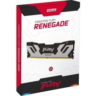 Модуль памяти для компьютера DDR5 32GB (2x16GB) 7600 MHz Renegade Silver XMP Kingston Fury (ex.HyperX) (KF576C38RSK2-32)