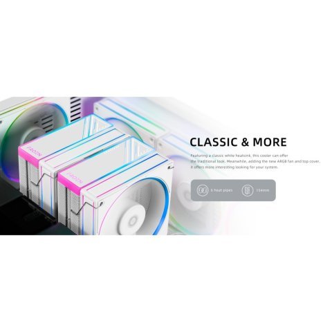Кулер для процессора ID-Cooling Frozn A620 ARGB White (FROZN A620 ARGB White) - Нулевой остаток (Feed) - Нулевой остаток (Feed)