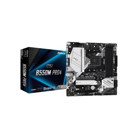 Материнская плата ASRock B550M PRO4 - Нулевой остаток (Feed) - Нулевой остаток (Feed)