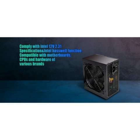 Блок питания PcCooler 500W (HW500-NP) - Нулевой остаток (Feed) - Нулевой остаток (Feed)