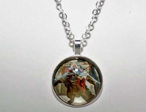 Медальйон Game of Thrones Daenerys Targaryen on Drogon (Дейнеріс Таргаріен на Дрогоне) -   -  