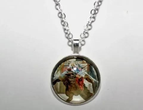 Медальйон Game of Thrones Daenerys Targaryen on Drogon (Дейнеріс Таргаріен на Дрогоне) -   -  