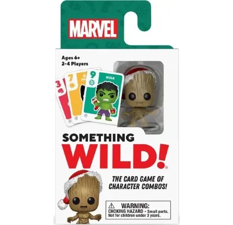 Карткова гра Funko Pop Something Wild: Marvel Groot настільна гра фанко Грут - -
