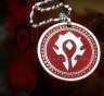 Медальон World of Warcraft Horde Logo