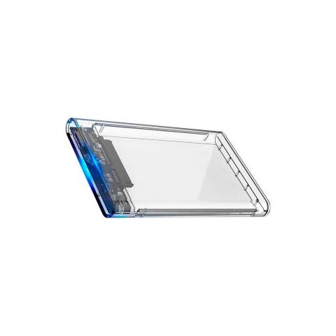 Карман внешний Dynamode 2.5" SATA HDD/SSD USB 3.0 Transparent (DM-CAD-25316) - Аксессуары к HDD  - Аксессуары к HDD 