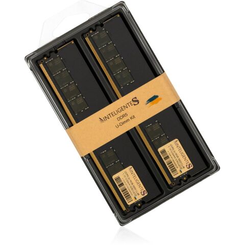 Модуль памяти для компьютера DDR5 32GB (2x16GB) 5600 MHz INTELIGENTES (IU5CIJ2/32) - Модули памяти для компьютера  - Модули памяти для компьютера 