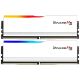 Модуль памяти для компьютера DDR5 64GB (2x32GB) 6400 MHz Ripjaws M5 RGB Matte White G.Skill (F5-6400J3239G32GX2-RM5RW) - Модули памяти для компьютера - Модули памяти для компьютера