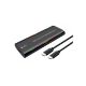 Карман внешний Dynamode M.2 SSD NVMe/SATA combo USB3.2 GEN2 Type-C aluminium black (DM-CAD-SSD10) - Аксессуары к HDD  - Аксессуары к HDD 