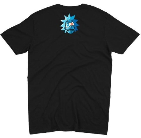 Футболка Morze Rick and Morty as Stranger Things T-Shirt Рик и морти как Очень странные дела (размер L) -   -  