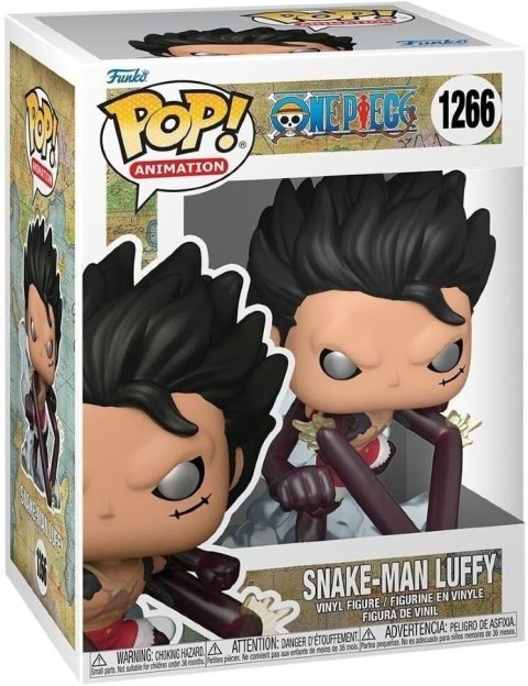 Фігурка Funko One Piece: Snake-Man Luffy Фанко Ван-Піс Великий куш Луффі 1266 - -